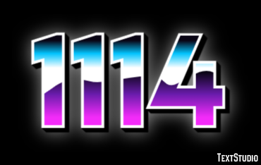 1114 Texteffekt