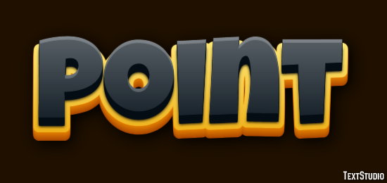 Point Text Effect
