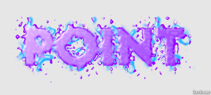 Point Text Effect