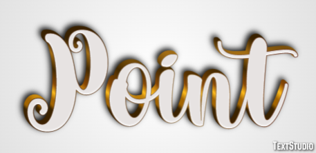 Point Text Effect