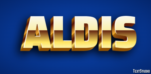 Aldis Text Effect