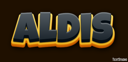 Aldis Text Effect