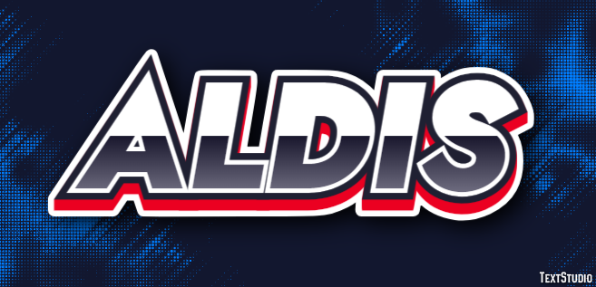 Aldis Text Effect