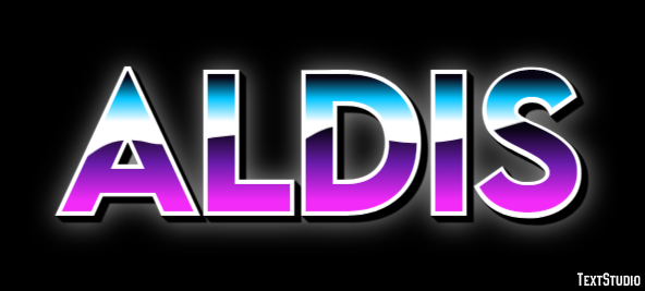 Aldis Text Effect