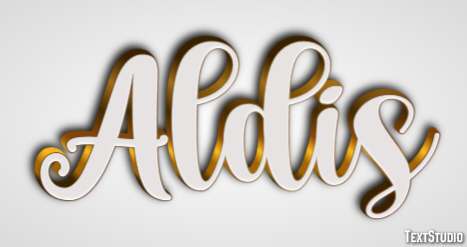 Aldis Text Effect