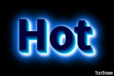 Hot Text Effect