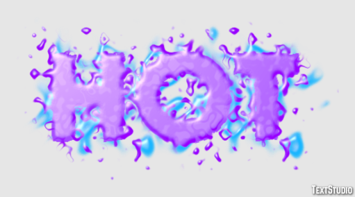 Hot Text Effect