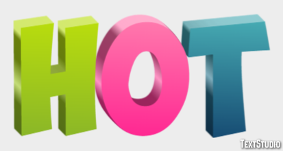 Hot Text Effect