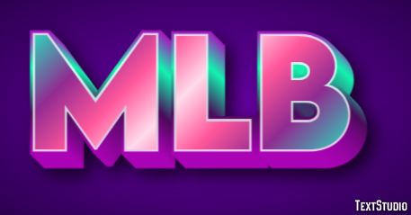MLB Tekst Effect