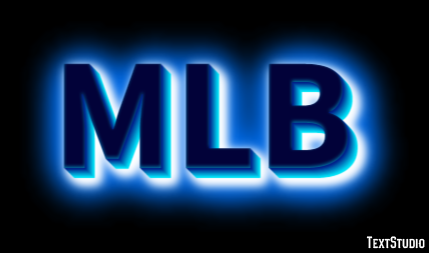 MLB Tekst Effect