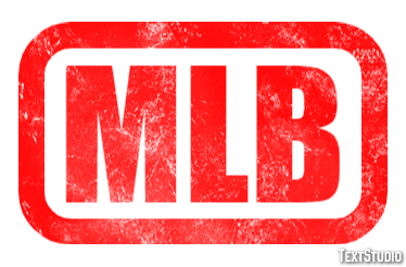 MLB Tekst effect