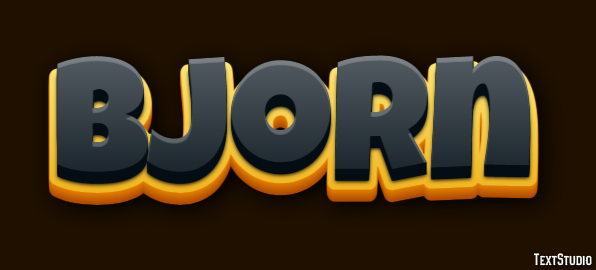 Bjorn Text Effect