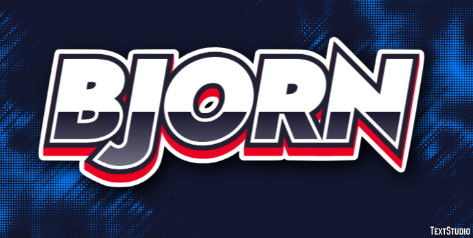 Bjorn Text Effect