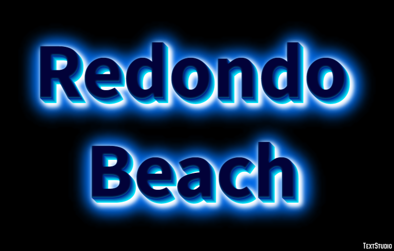 Redondo Beach Efekt tekstowy