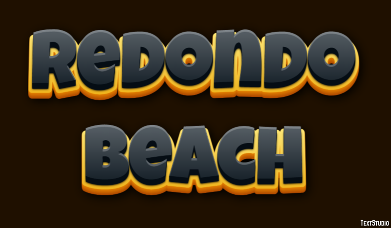 Redondo Beach Effetto testo
