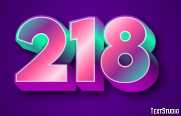 218 Texteffekt