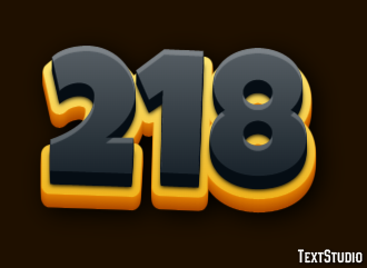 218 Efecto de Texto