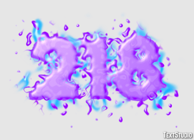 218 Efecto de Texto