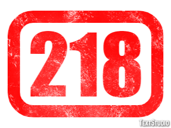 218 Efecto de Texto