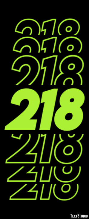 218 Efecto de Texto