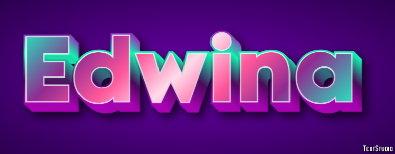 Edwina Effet de texte