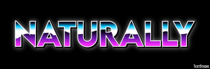 Naturally テキスト効果