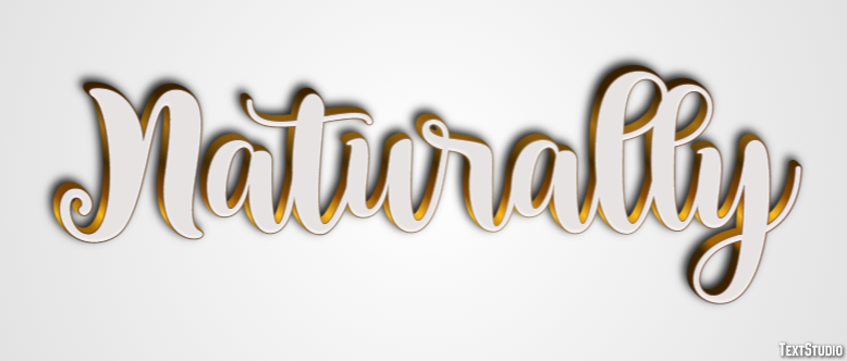 Naturally テキスト効果