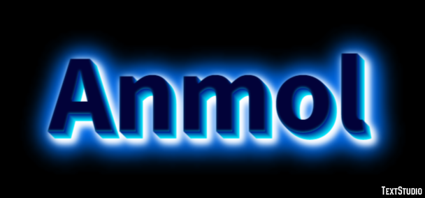 Anmol Text Effect