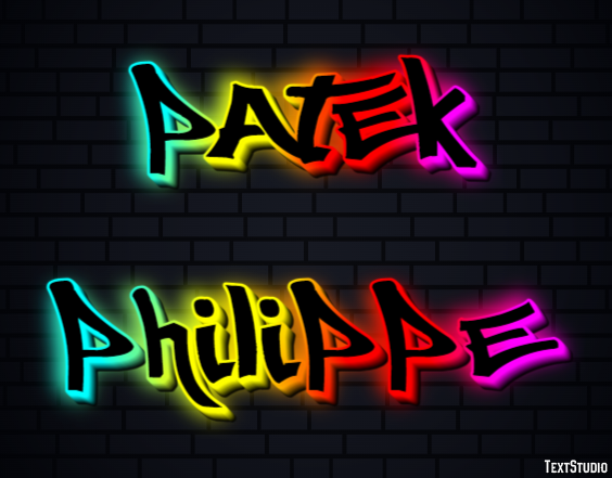 Patek Philippe Tekst Effect