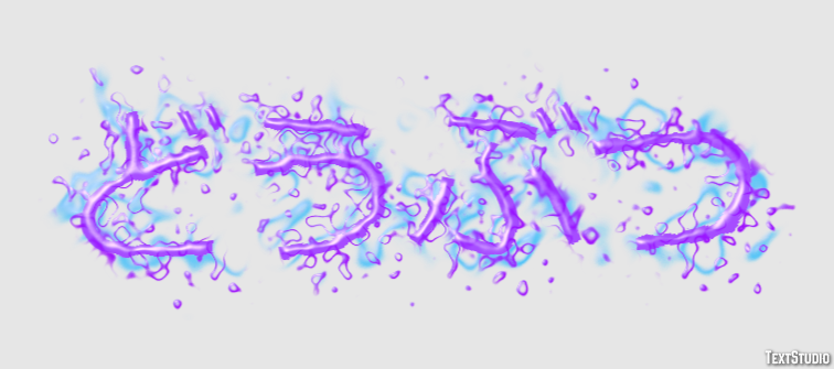 どうぶつ Efecto de texto