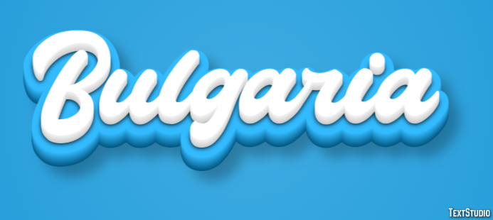 Bulgaria Effetto testo