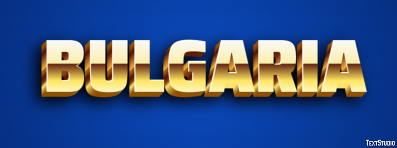 Bulgaria Text effect