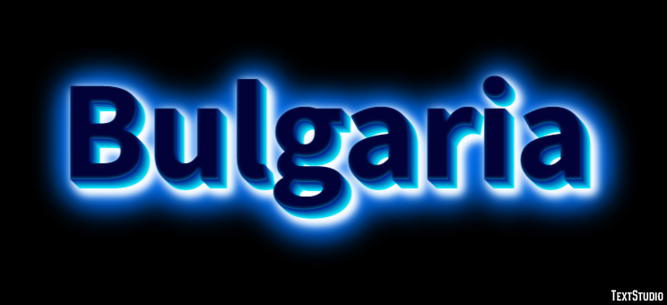 Bulgaria Text Effect