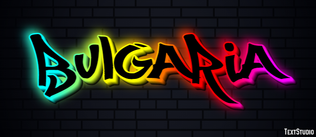 Bulgaria Text Effect