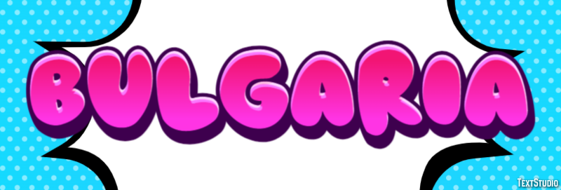 Bulgaria Text effect