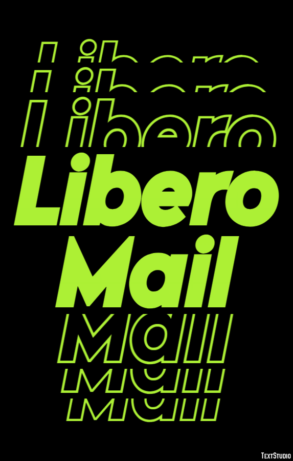 Libero Mail テキスト効果