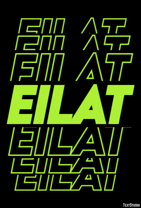 Eilat Efekt tekstowy