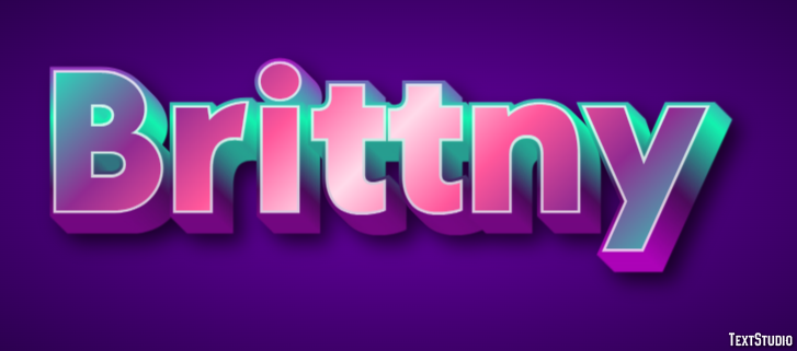Brittny Text Effect