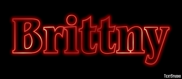 Brittny Text effect