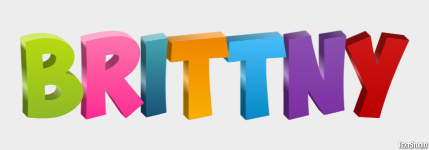 Brittny Text Effect