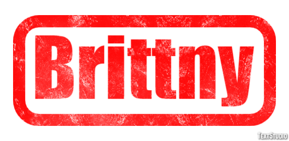 Brittny Text effect