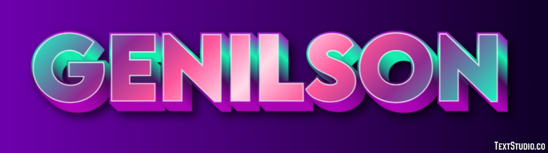 Genilson Text Effect