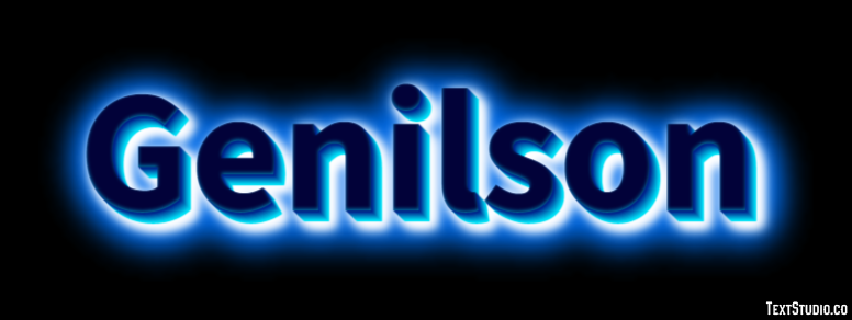 Genilson Text Effect