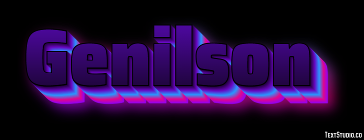 Genilson Text Effect