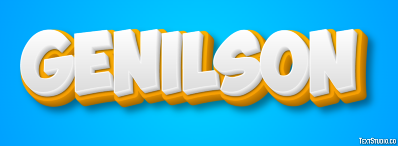 Genilson Text Effect