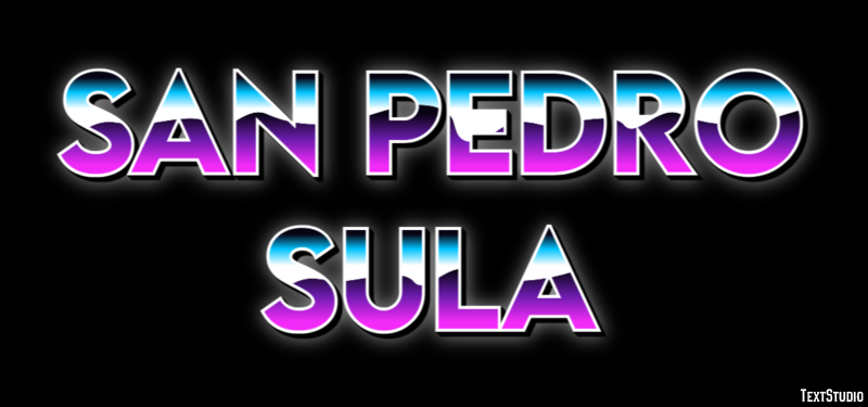 San Pedro Sula Efekt tekstowy