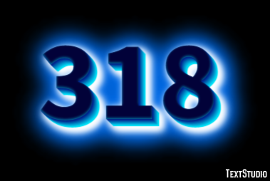 318 Tekst Effect