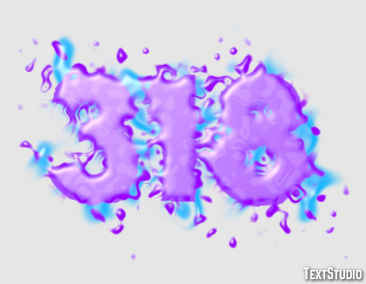 318 Texteffekt