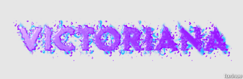 Victoriana Efecto de texto
