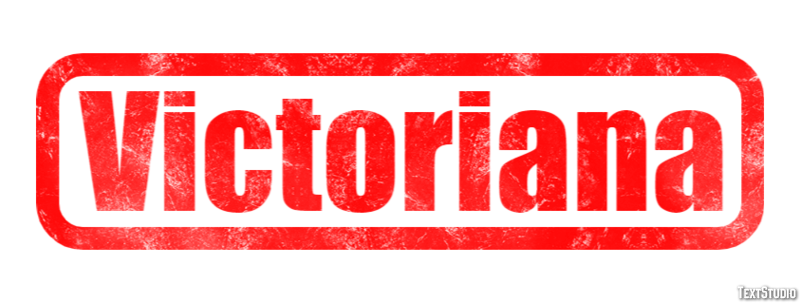 Victoriana Effetto testo